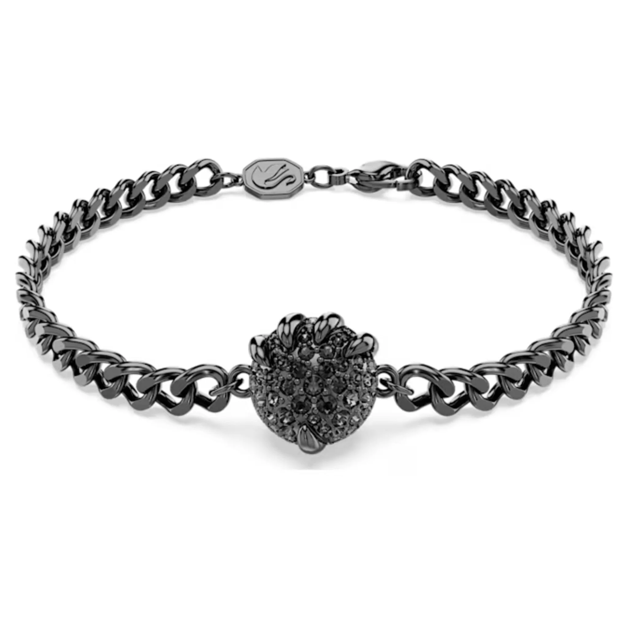 SWAROVSKI DRAGON & PHOENIX BRACELET DRAGON’S CLAW, BLACK, RUTHENIUM PLATED - Image 2