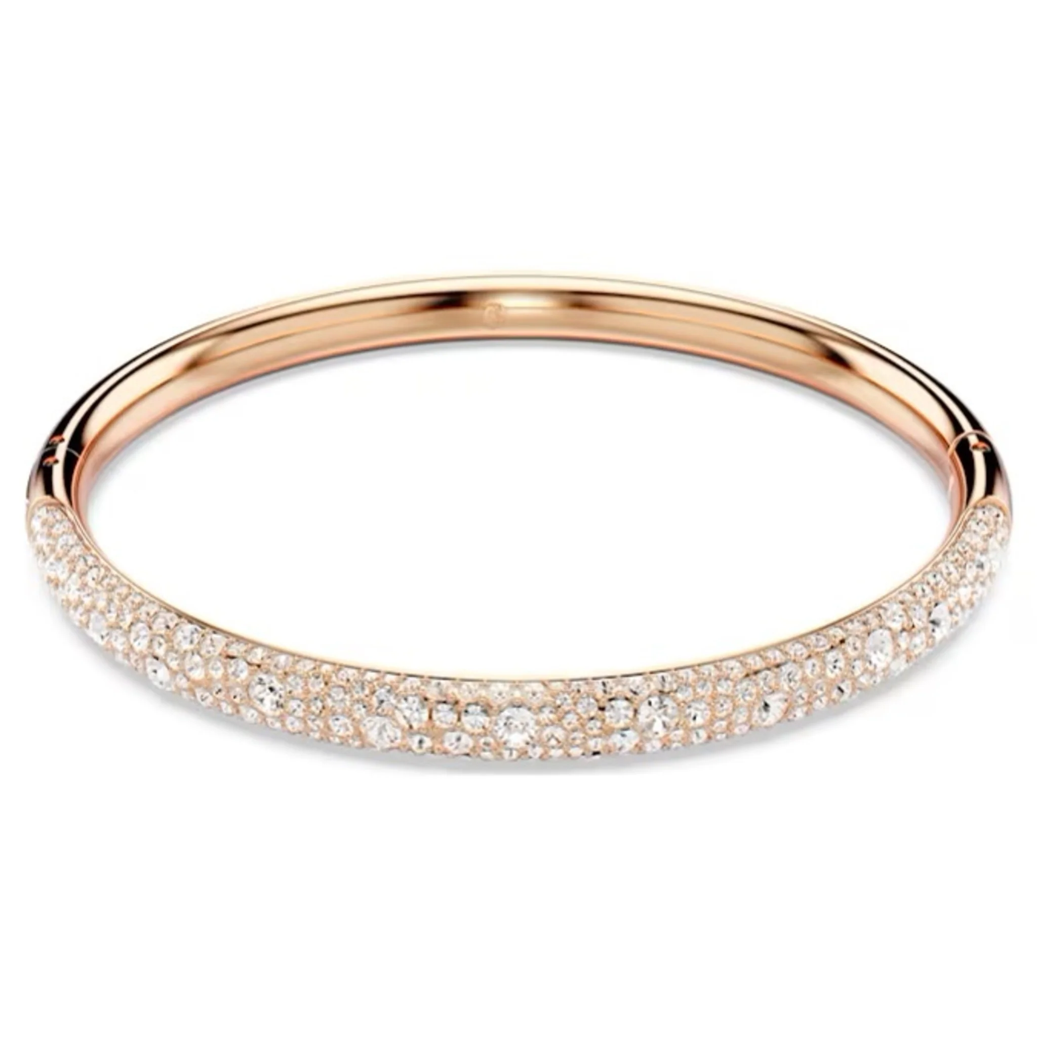SWAROVSKI METEORA BANGLE, SNOW PAVÉ, WHITE, ROSE GOLD-TONE PLATED - Image 2