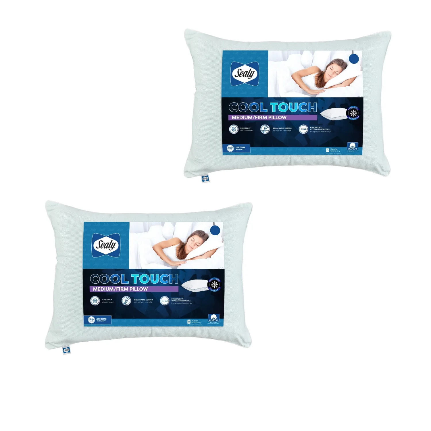 SEALY COOL TOUCH PILLOW SET OF 2 - KING - Image 2