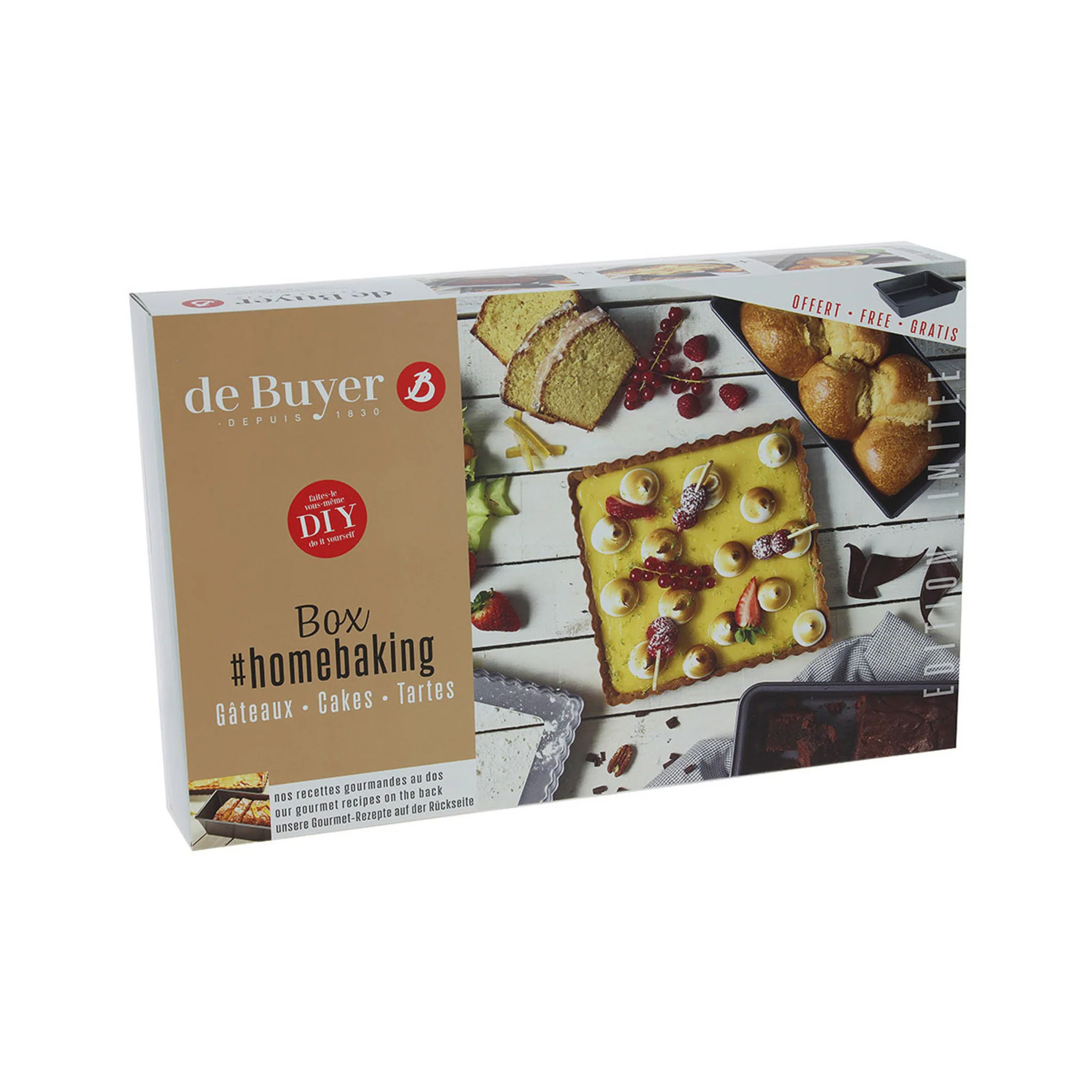 DEBUYER HOME BAKING BOX - 3PC SET - Image 2