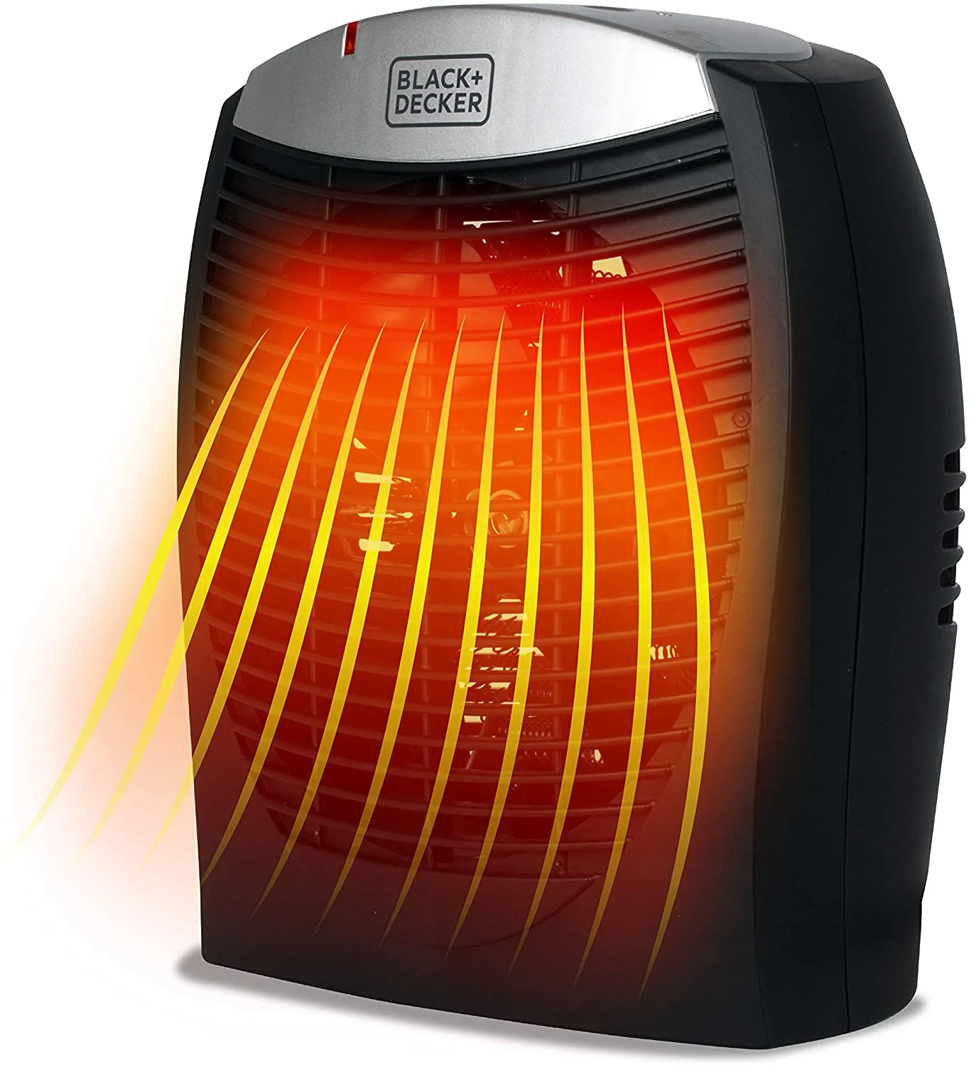 BLACK+DECKER ENERGY SAVING FUNCTION ELECTRONIC HEATER - BLACK