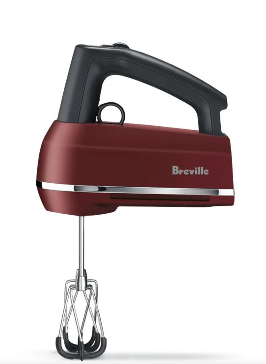 BREVILLE THE HANDY MIX SCRAPER HAND MIXER - RED VELVET