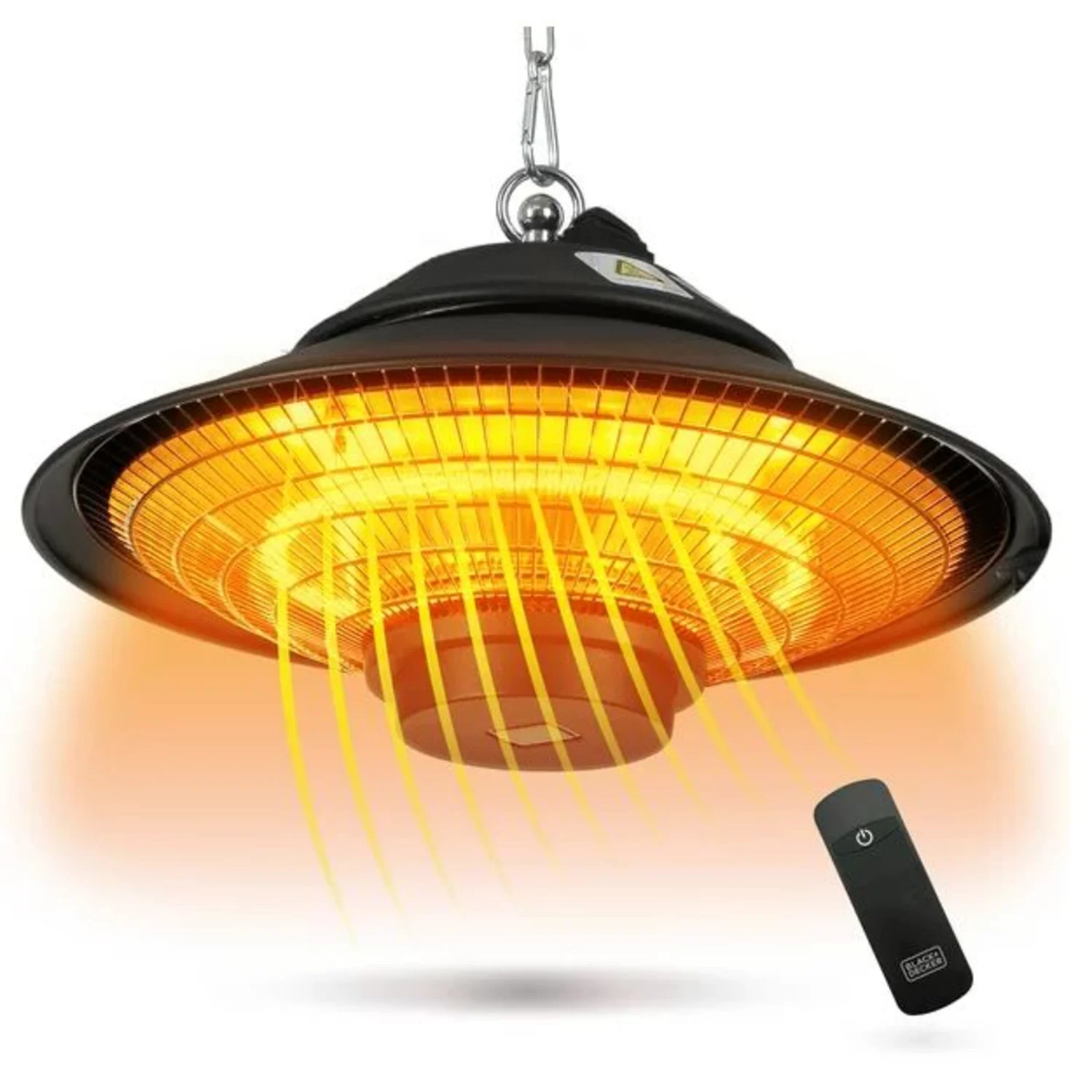 BLACK+DECKER OUTDOOR PATIO ELECTRIC HEATER (FLOOR) - Image 2