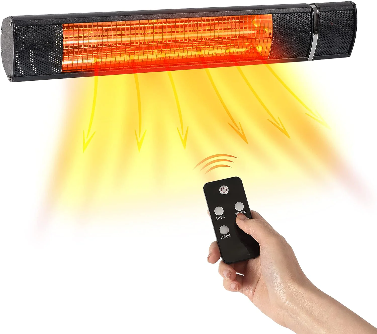 BLACK+DECKER PATIO WALL-MOUNTED ELECTRIC HEATER