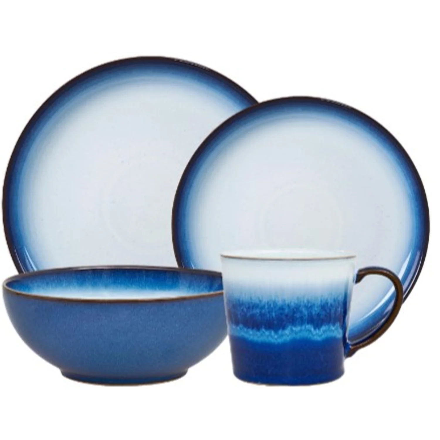 DENBY BLUE HAZE 4PC DINNERWARE SET - Image 2