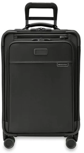 BRIGGS & RILEY BASELINE ESSENTIAL 22" CARRY-ON EXPANDABLE SPINNER - BLACK