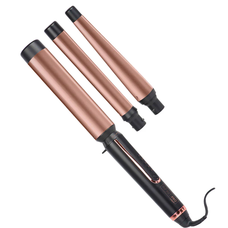 CONAIR INTERCHANGEABLE MULTI BARREL CURLING WAND - ROSE GOLD