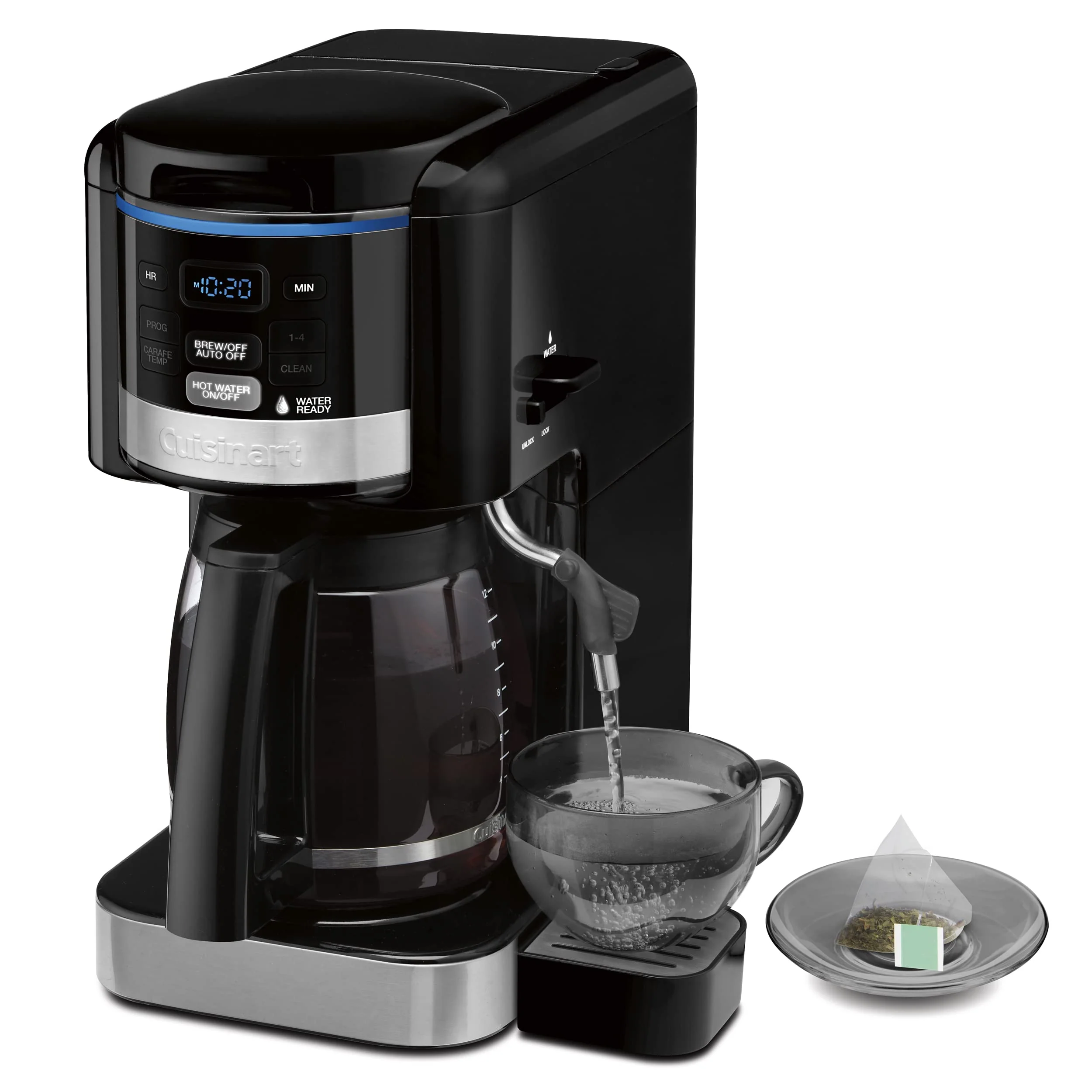 CUISINART COFFEE PLUS 12-CUP COFFEEMAKER & HOT WATER SYSTEM
