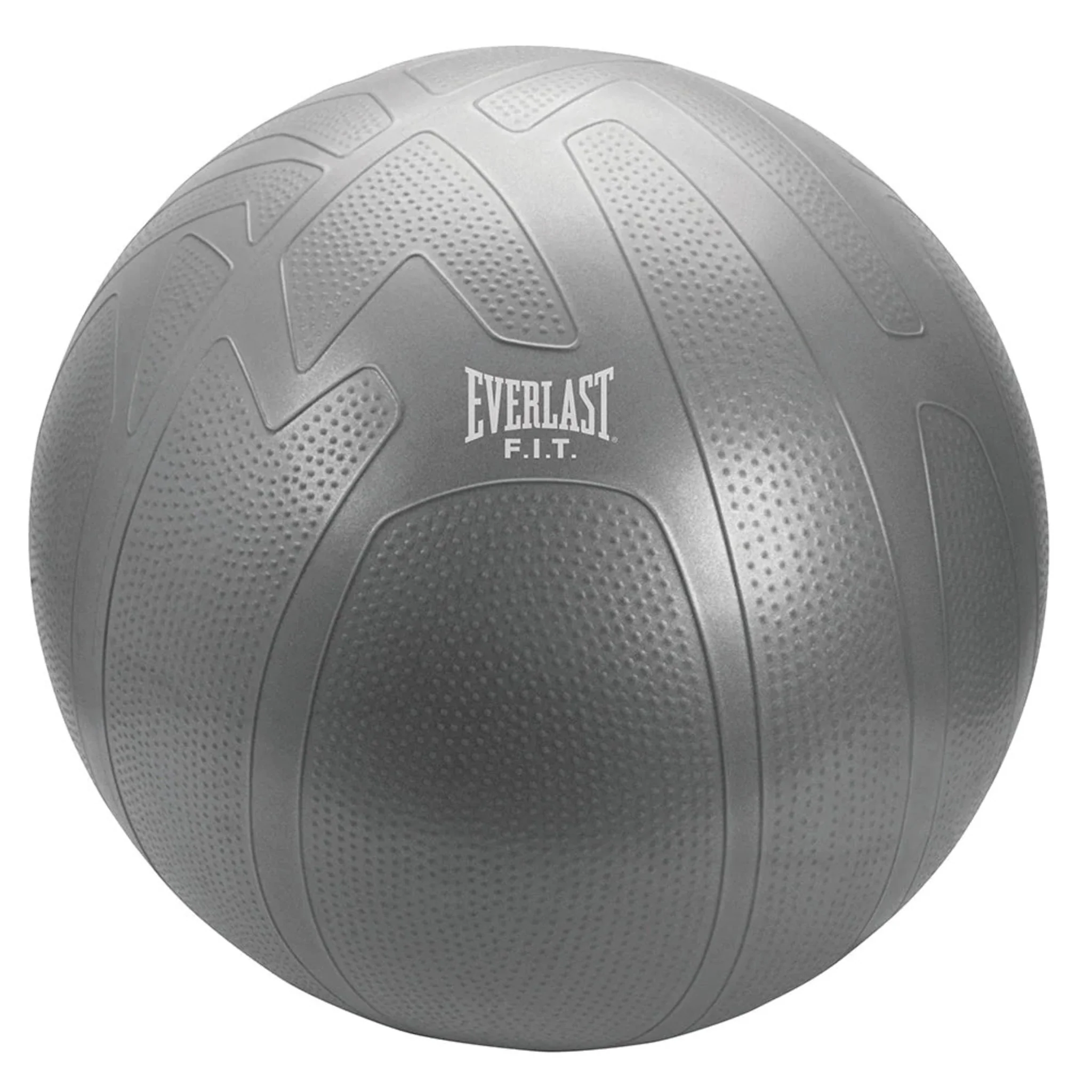 EVERLAST 75CM PRO GRIP BURST RESISTANT FITNESS BALL - GREY - Image 2
