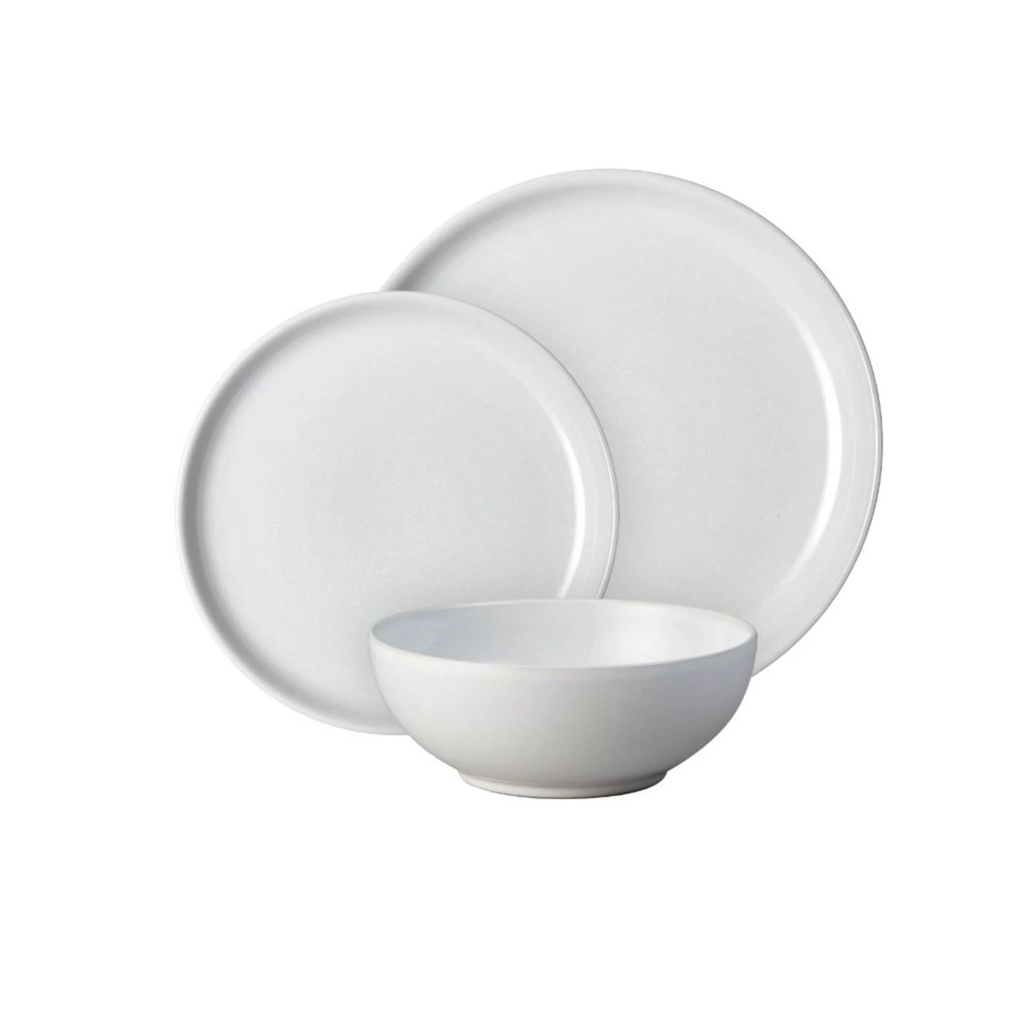 DENBY ELEMENTS STONE WHITE 12PC DINNERWARE SET - Image 2