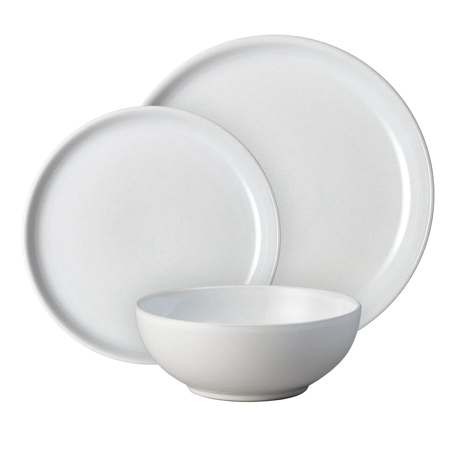 DENBY ELEMENTS STONE WHITE 12PC DINNERWARE SET - Image 2