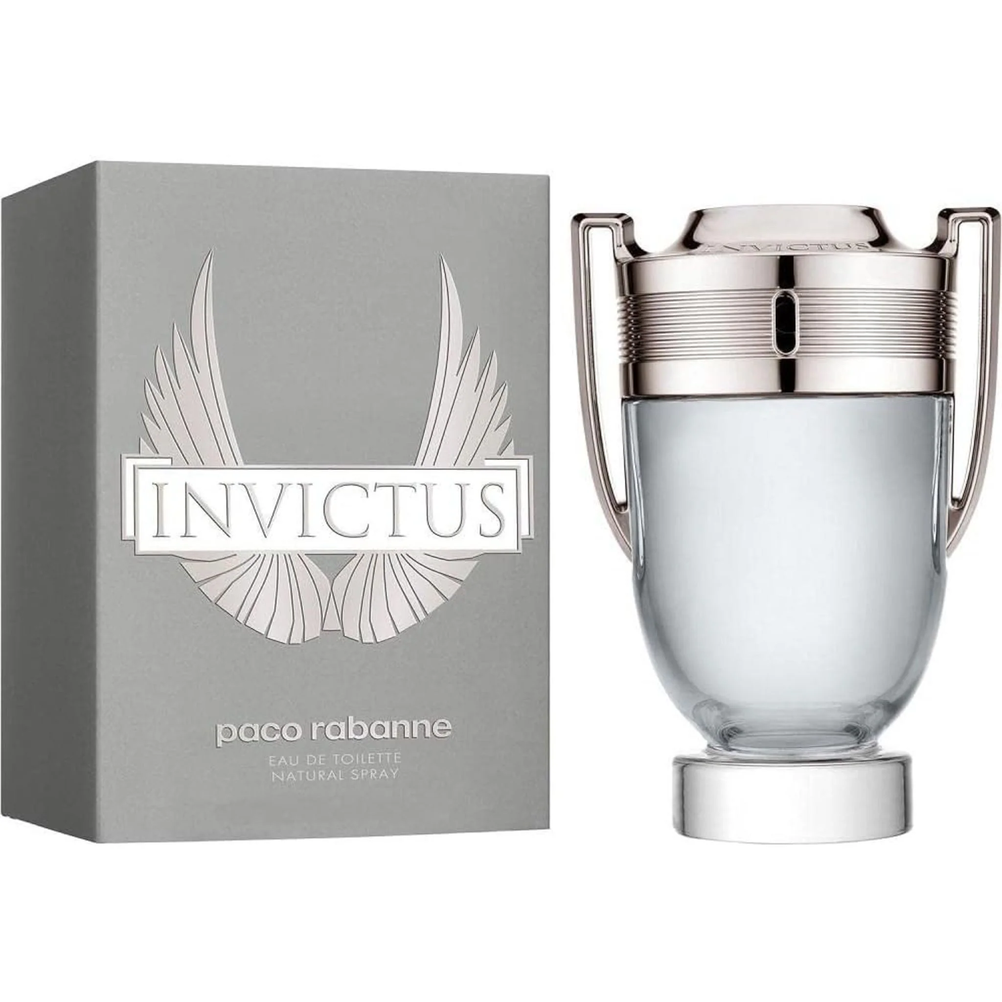 PACO RABANNE INVICTUS 100ML MEN'S EAU DE TOILETTE SPRAY - Image 2
