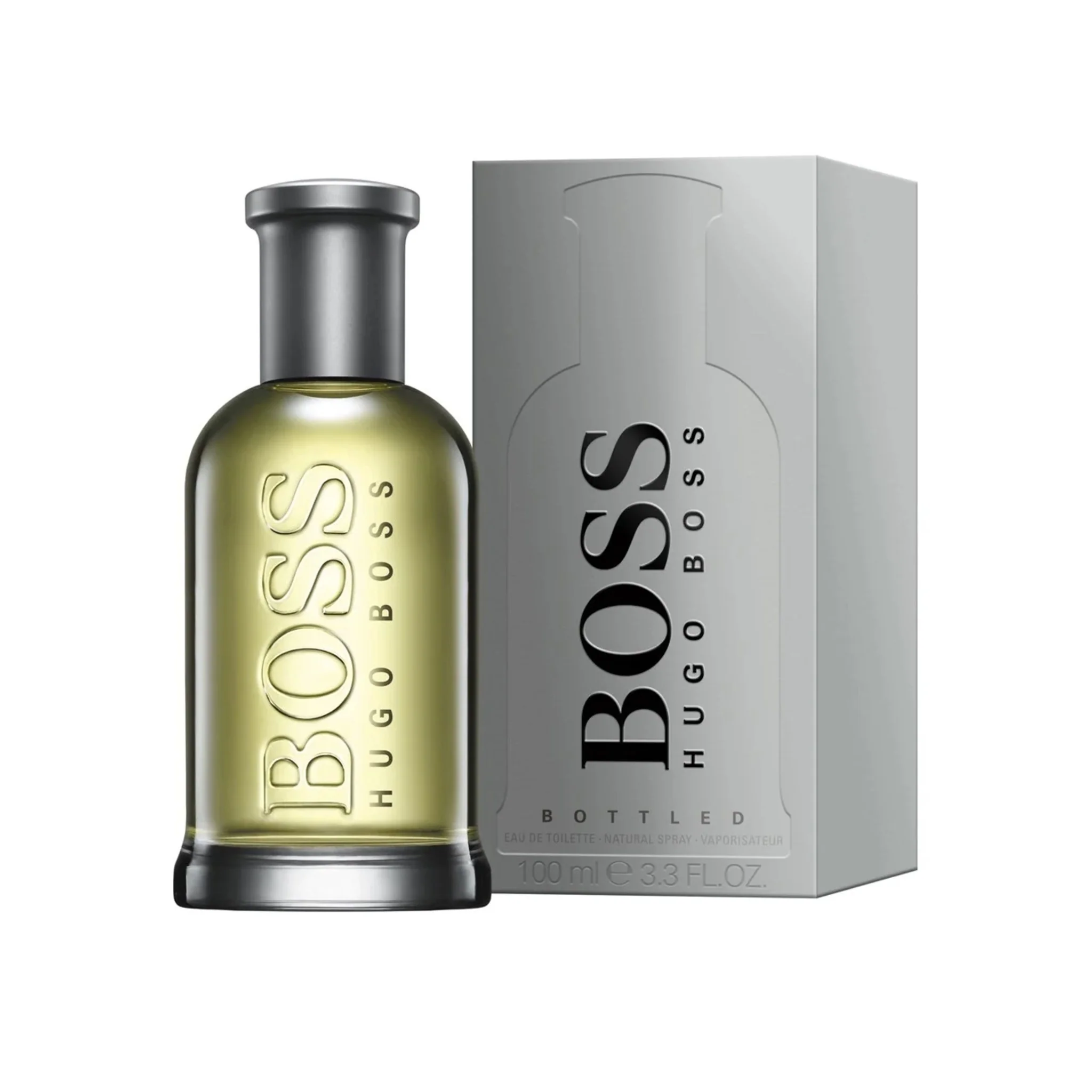 HUGO BOSS BOTTLED 100ML MENS EAU DE TOILETTE SPRAY - Image 2