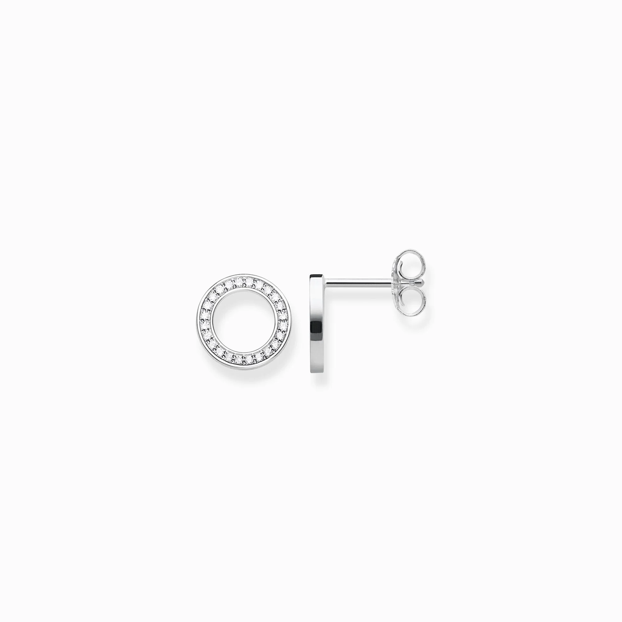 THOMAS SABO GLAM & SOUL LARGE CIRCLES EAR STUDS