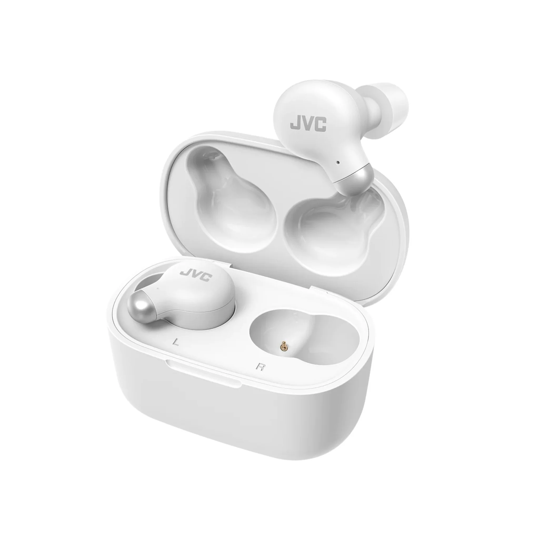 JVC TRUE WIRELESS NOISE CANCELLING IN-EAR HEADPHONES - WHITE - Image 2