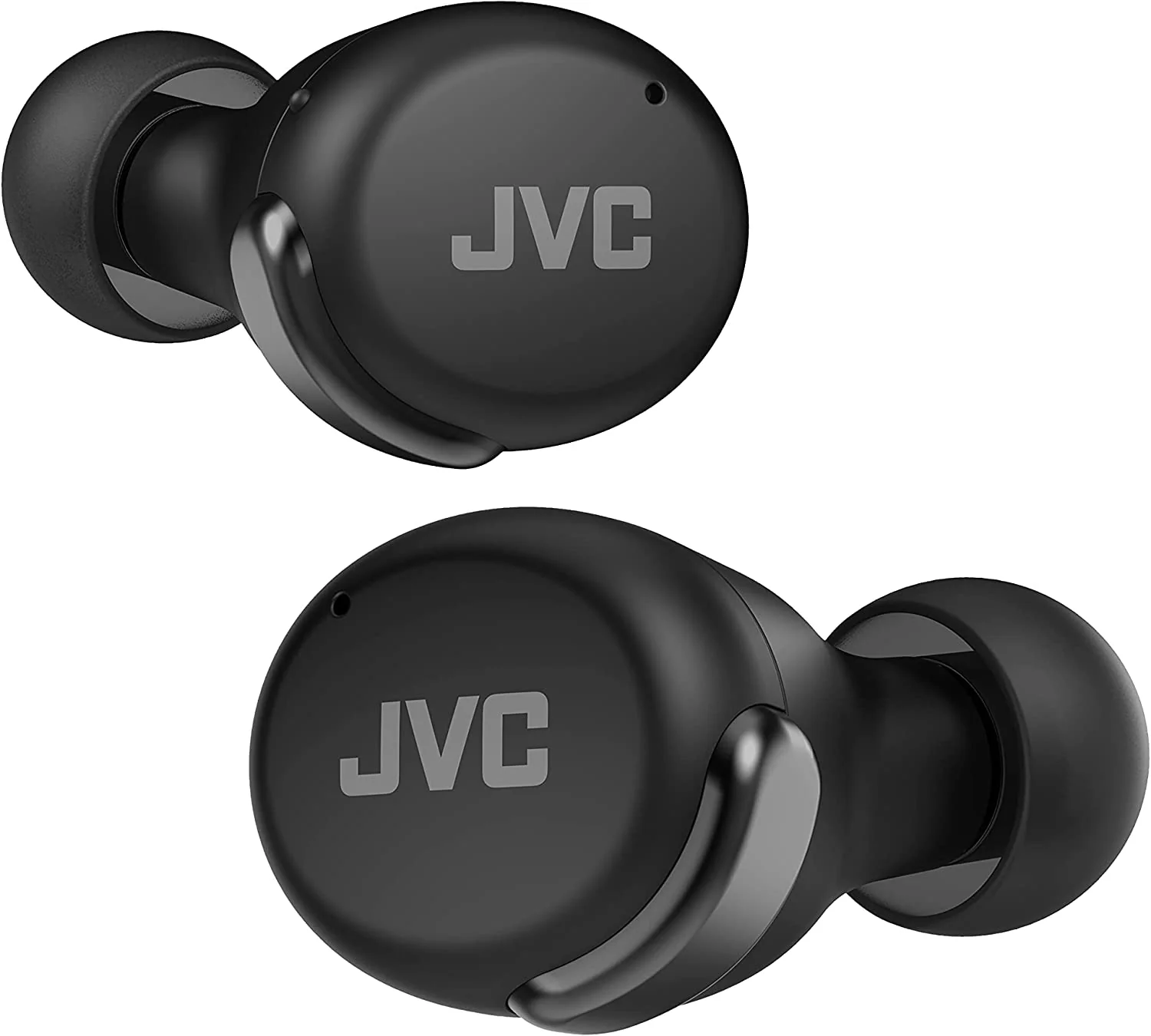 JVC COMPACT TRUE WIRELESS IN-EAR HEADPHONES - BLACK