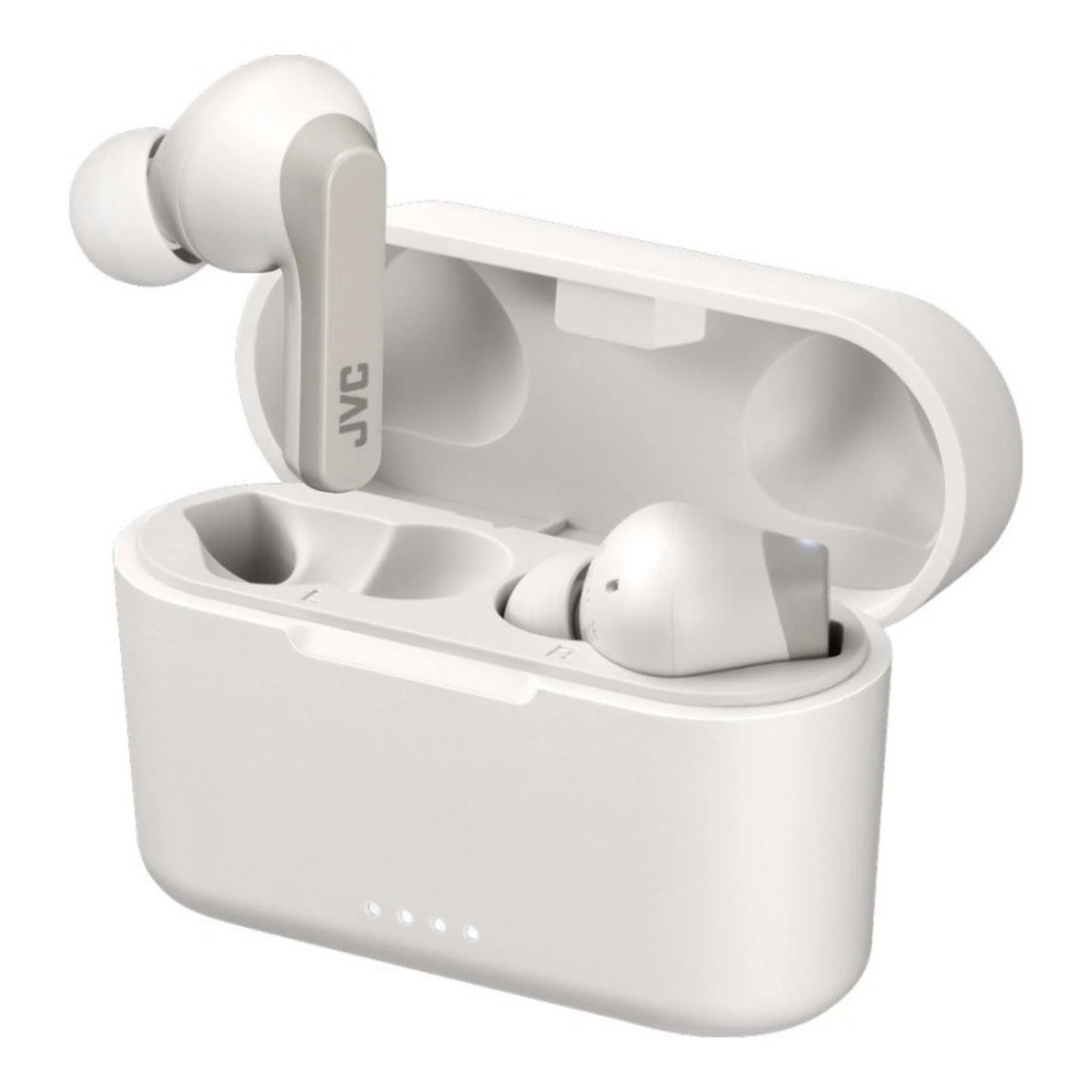 JVC RIPTIDZ TRUE WIRELESS HEADPHONES - WHITE/GREY - Image 2