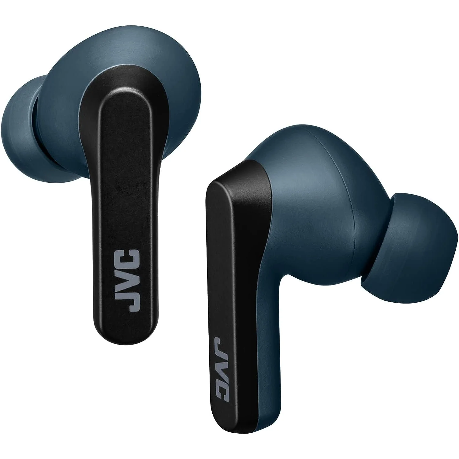 JVC RIPTIDZ TRUE WIRELESS IN-EAR HEADPHONES - BLUE - Image 2
