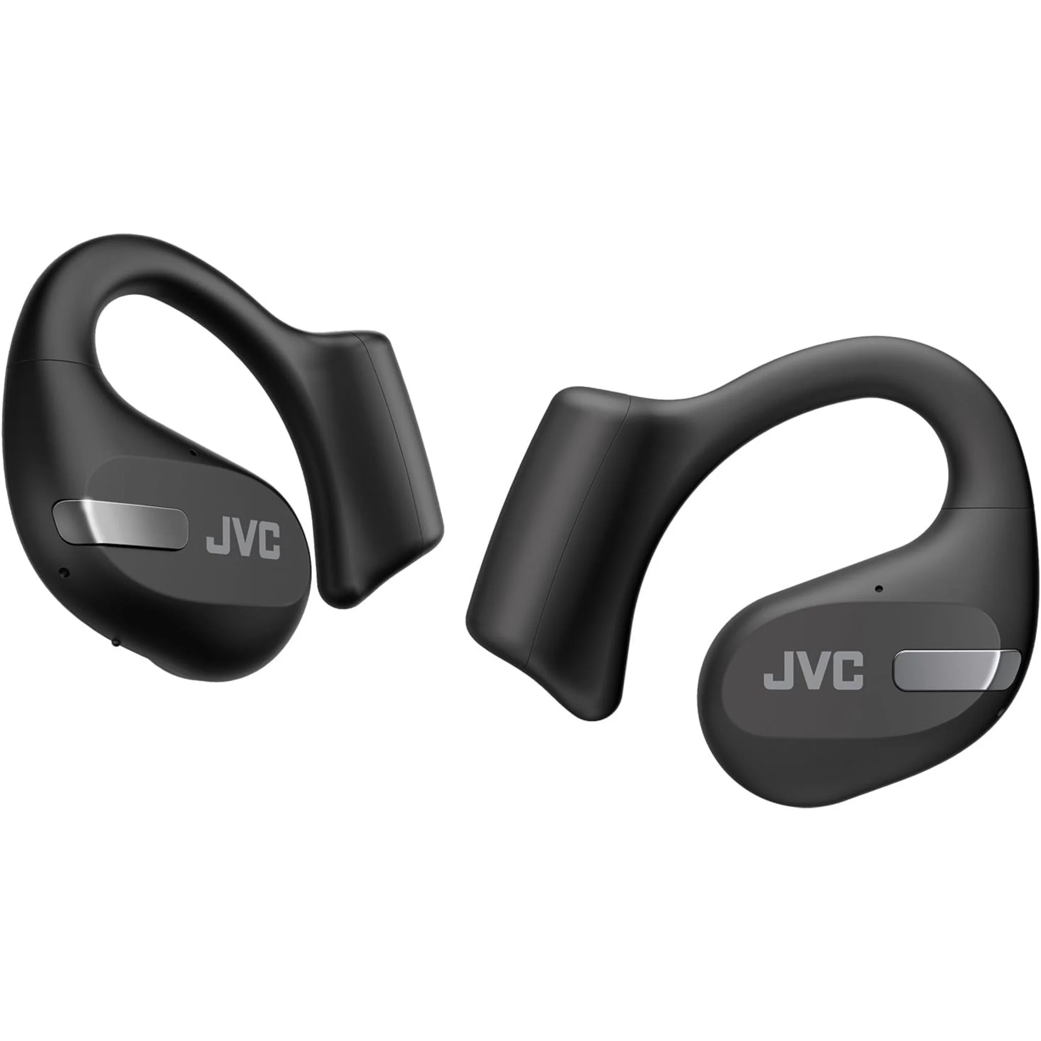 JVC NEARPHONES TRUE WIRELESS BLUETOOTH ON-EAR HEADPHONES - BLACK - Image 2