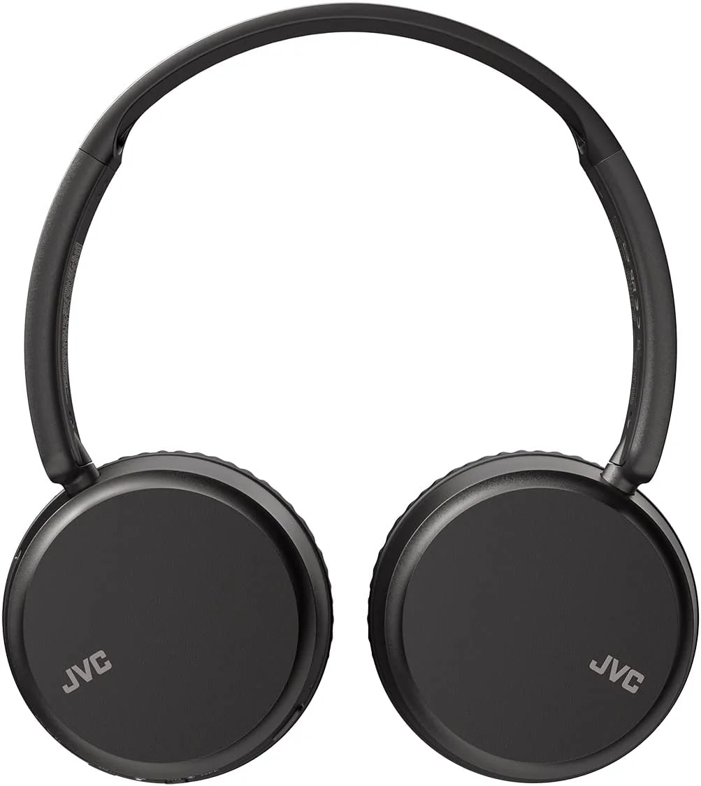JVC BLUETOOTH WIRELESS BASS-BOOST EQ ON-EAR HEADPHONES - BLACK