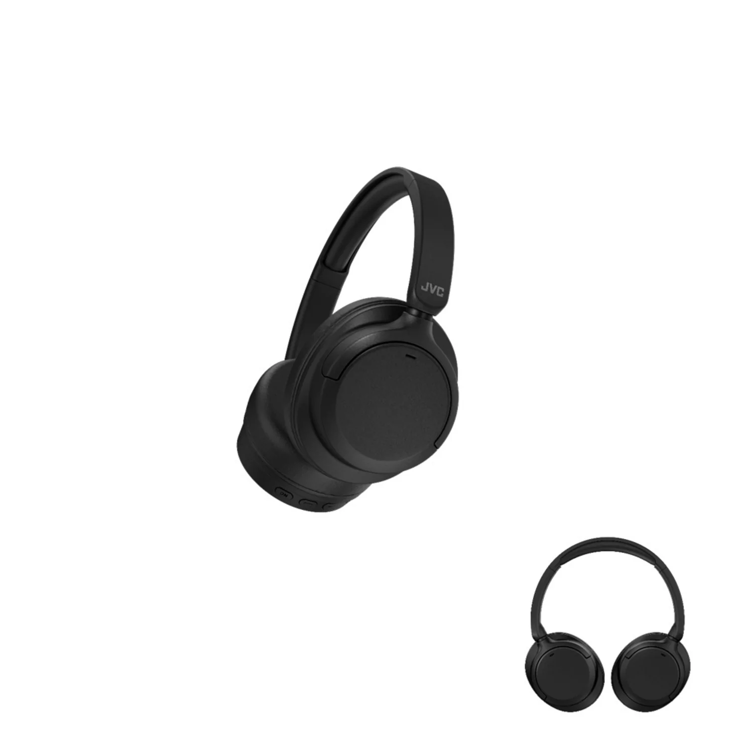 JVC ACTIVE HYBRID NOISE CANCELLING AROUND-THE-EAR HEADPHONES - BLACK - Image 2