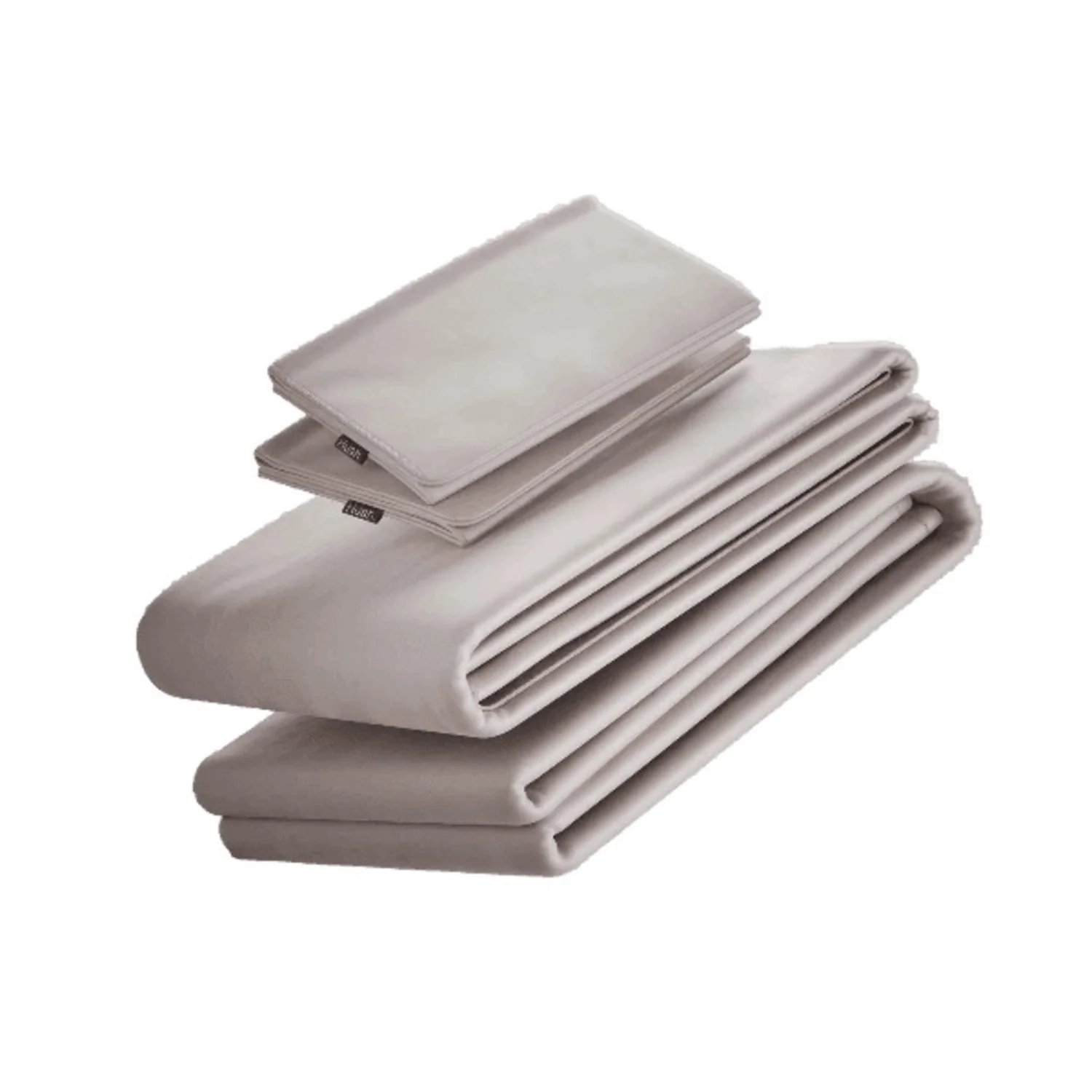HUSH ICED ICED COOLING SHEET AND PILLOWCASE SET - QUEEN - GREY - Image 2