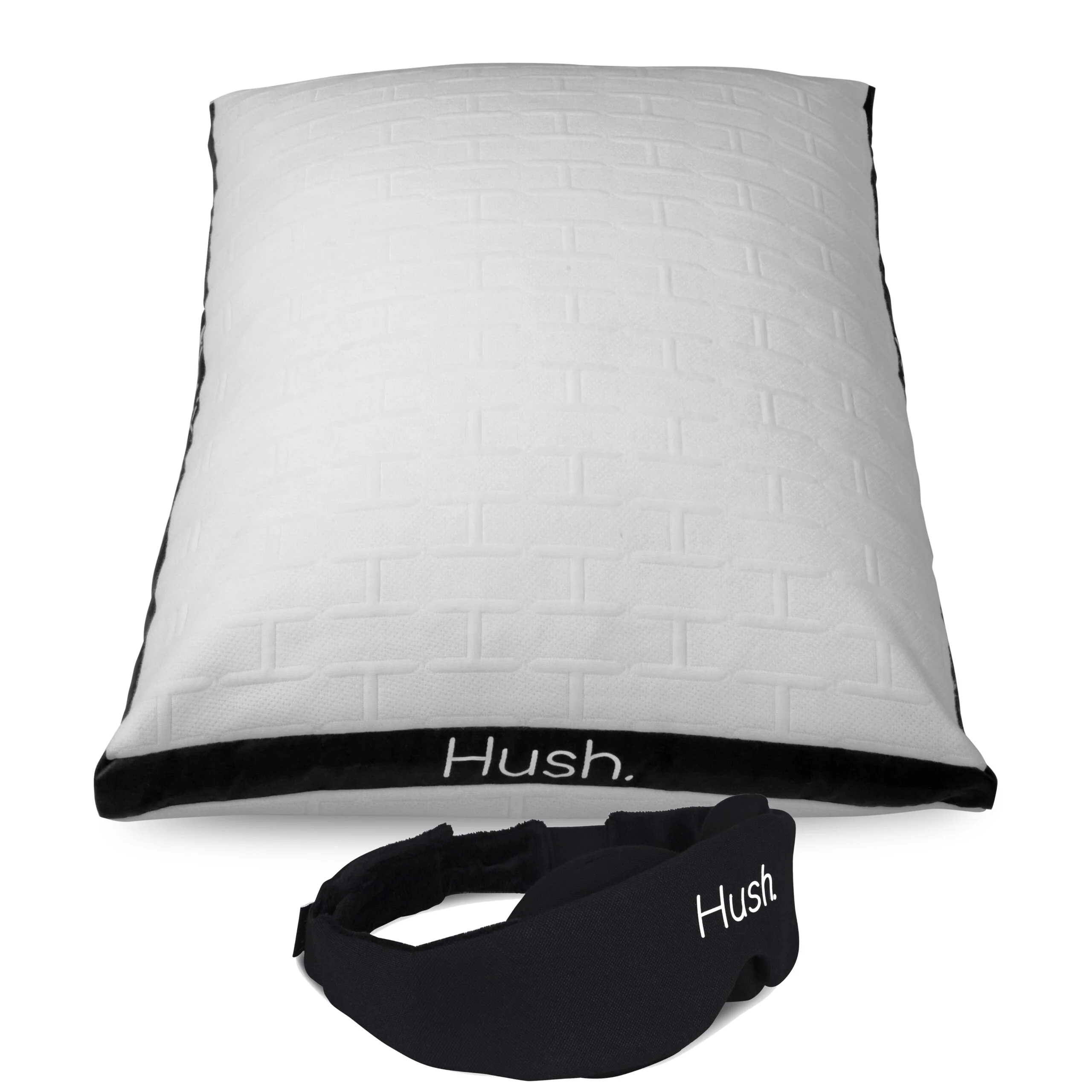 HUSH NO PRESSURE MASK AND ADJUSTABLE PILLOW SET