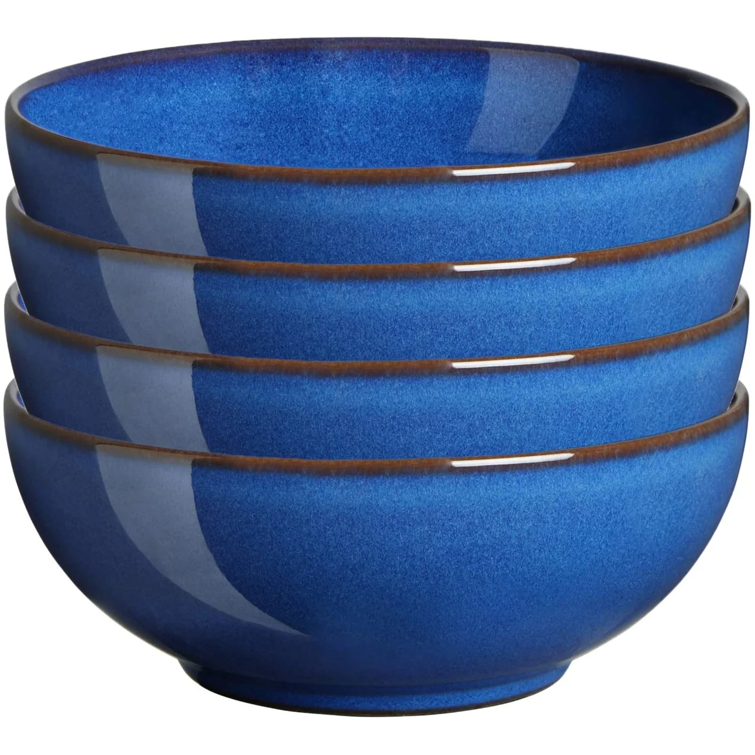DENBY IMPERIAL BLUE SET OF 4 CEREAL BOWLS - Image 2