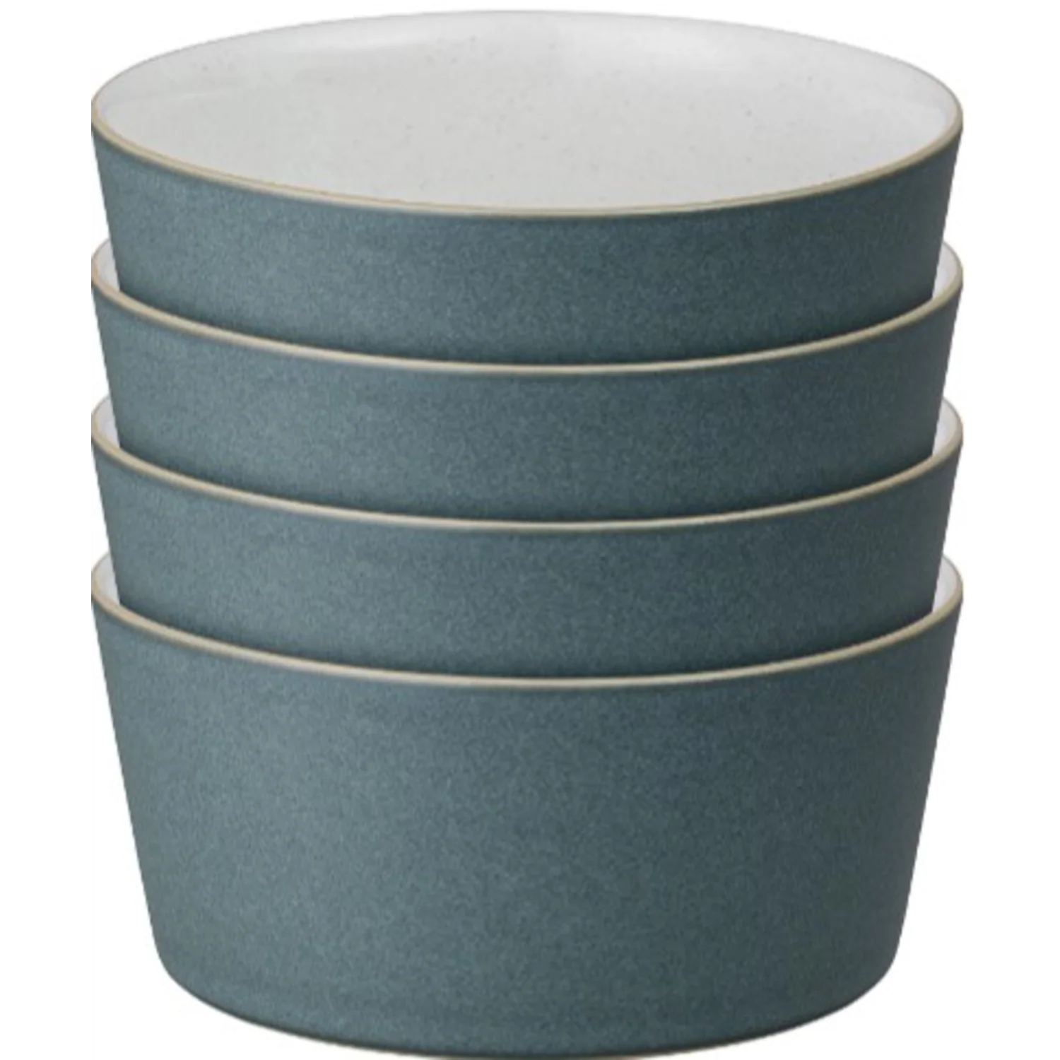 DENBY IMPRESSION CHARCOAL SET OF 4 STRAIGHT BOWL - Image 2
