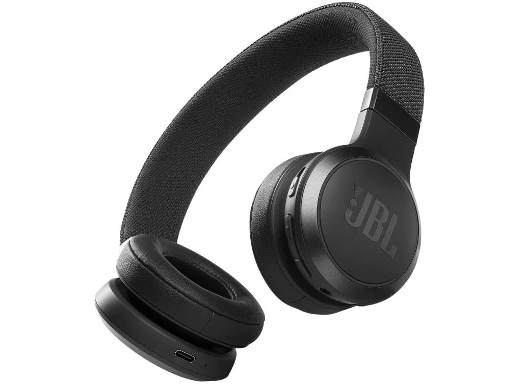 JBL LIVE 460 NOISE CANCELLING ON EAR WIRELESS HEADPHONES - BLACK