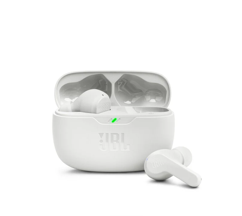 JBL TUNE BEAM - LIFESTYLE HEADPHONE - TRUE WIRELESS NOISE-CANCELLING BEAM - WHITE