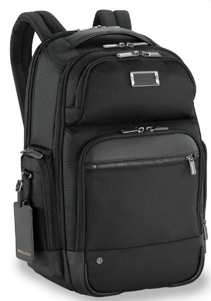 BRIGGS & RILEY @WORK MEDIUM CARGO BACKPACK - NAVY