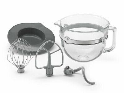KITCHENAID F-SERIES 6-QUART GLASS BOWL ACCESSORY BUNDLE