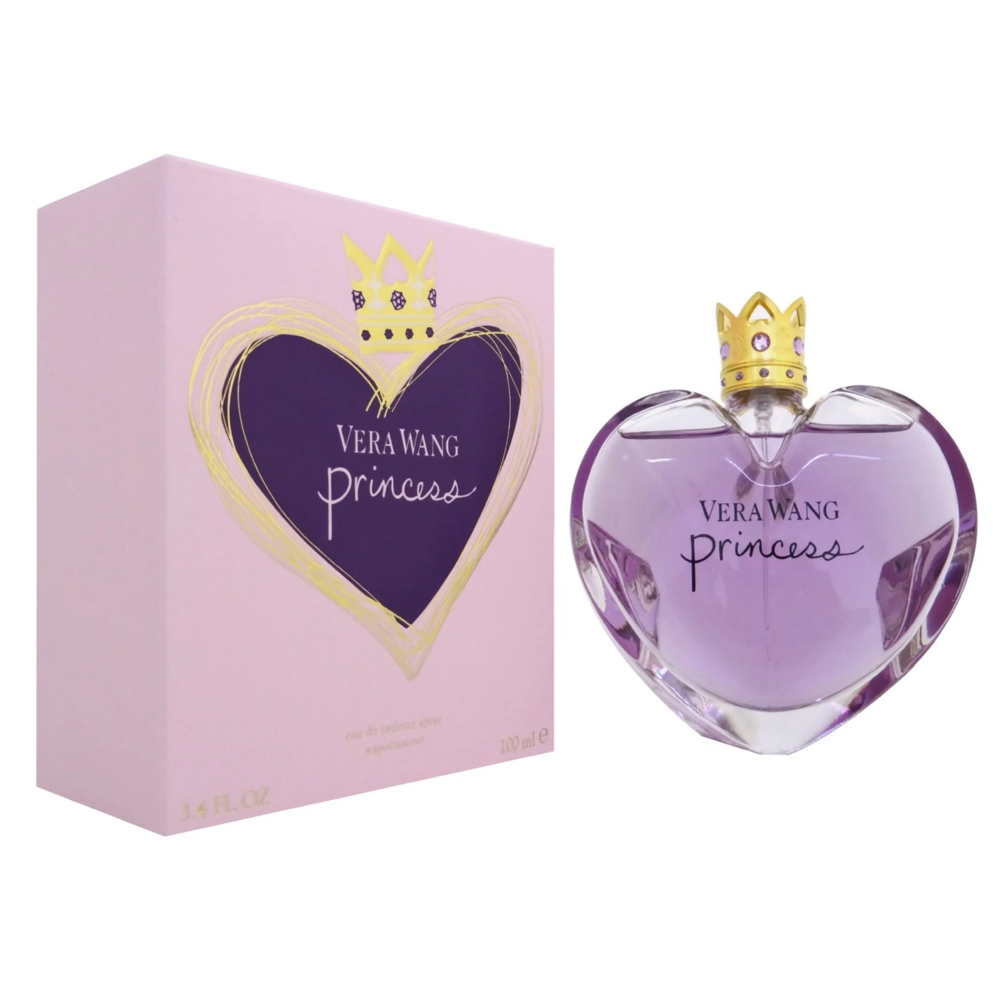 VERA WANG PRINCESS LADIES 100ML EAU DE TOILETTE SPRAY - Image 2