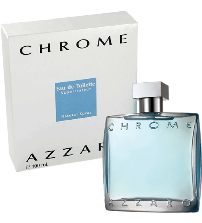 AZZARO CHROME MEN'S 100ML EAU DE TOILETTE SPRAY