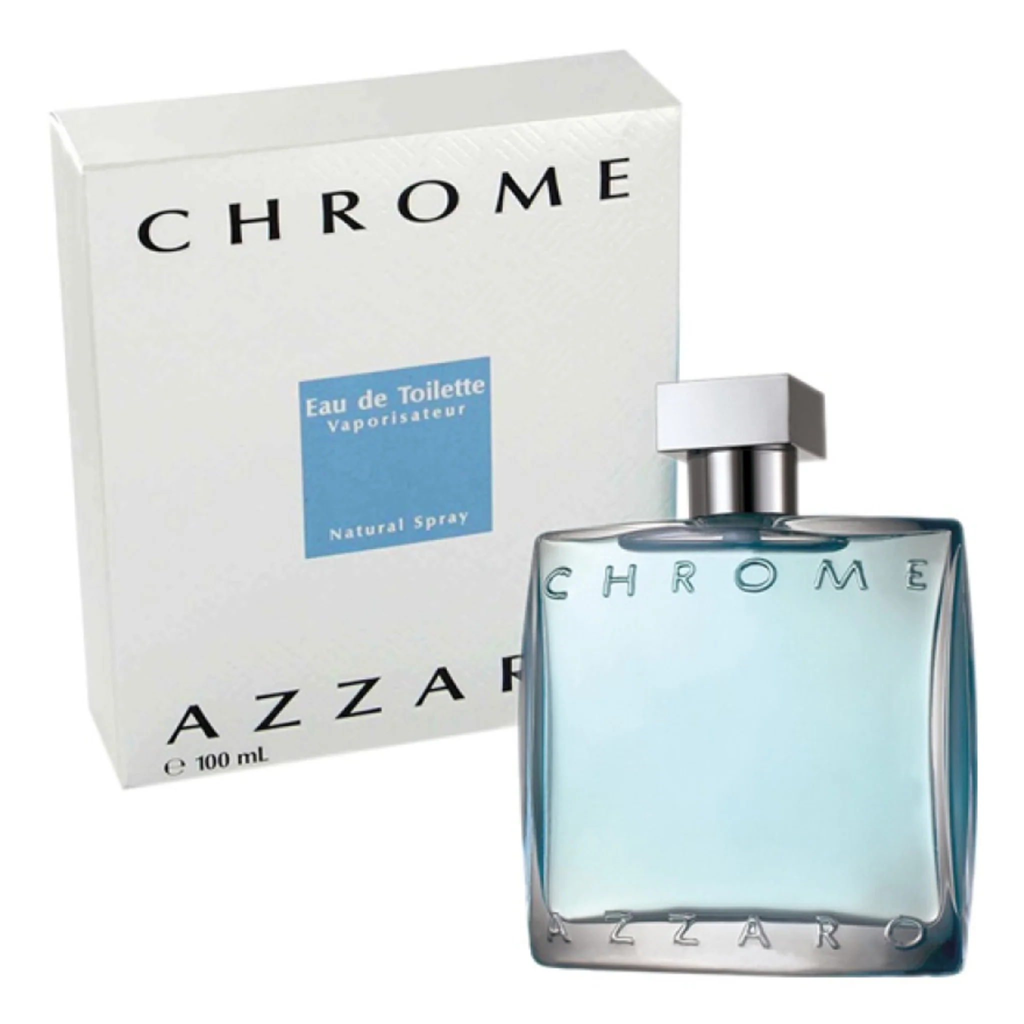 AZZARO CHROME MEN'S 100ML EAU DE TOILETTE SPRAY - Image 2