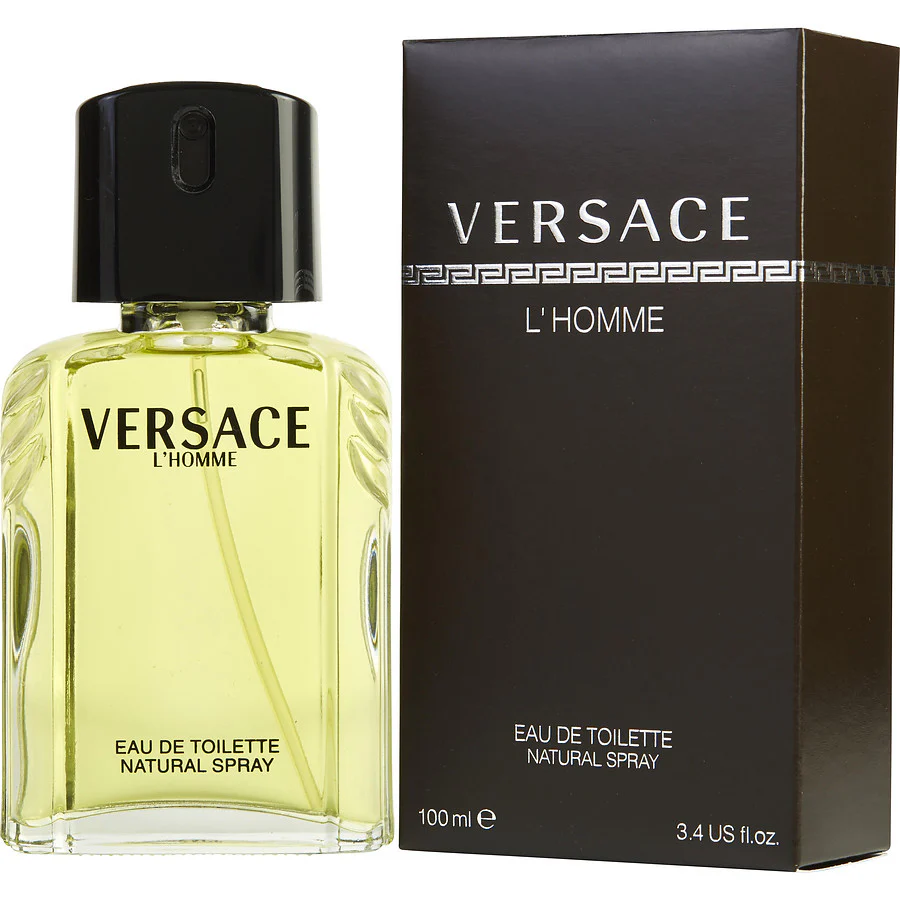 VERSACE L' HOMME MENS 100ML EAU DE TOILETTE SPRAY