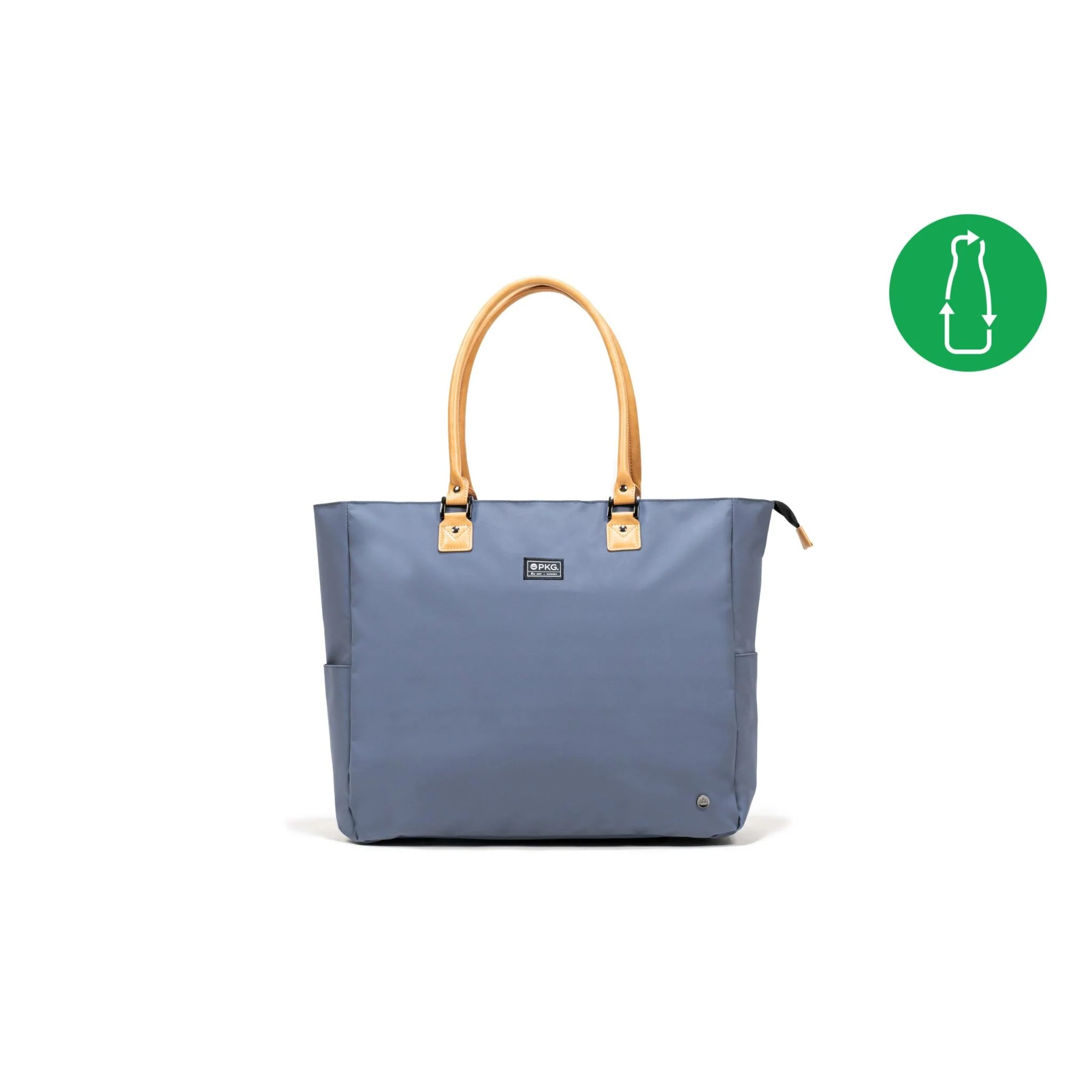 PKG ELEMENTS GEORGIAN LARGE TOTE - RECYCLED BLUE - Image 2