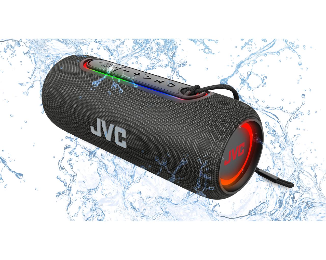 JVC 10W WIRELESS BLUETOOTH IPX5 SPEAKER - BLACK