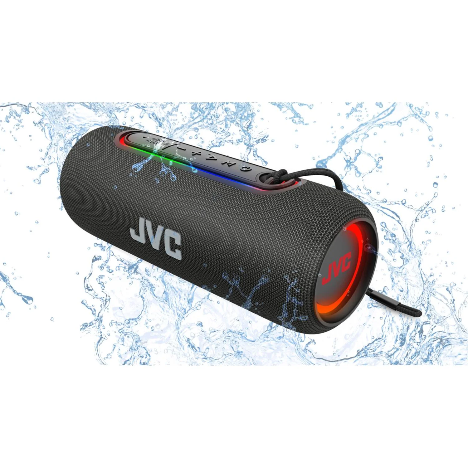 JVC 10W WIRELESS BLUETOOTH IPX5 SPEAKER - BLACK - Image 2
