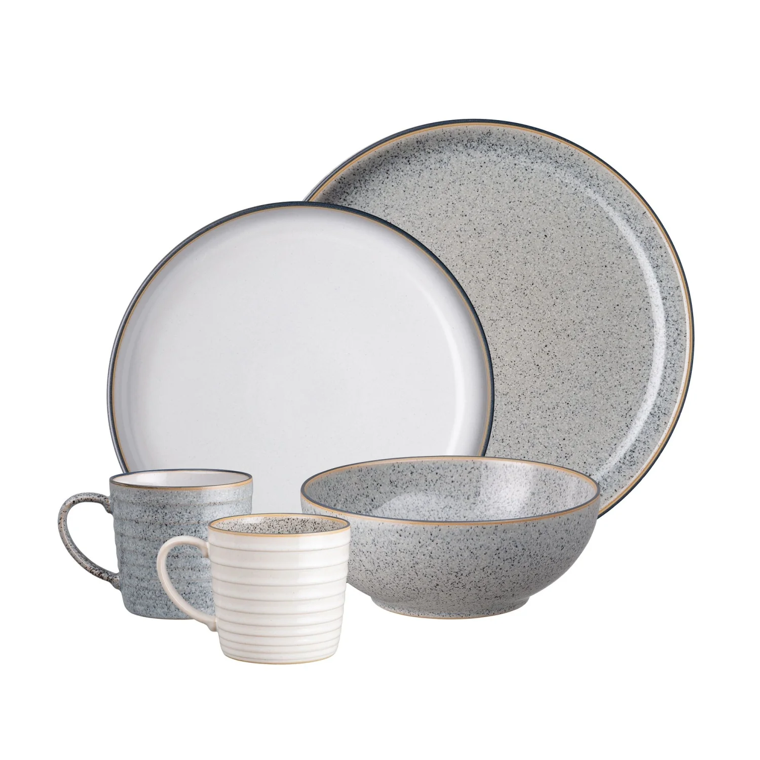 DENBY STUDIO GREY 16PC DINNERWARE SET - Image 2