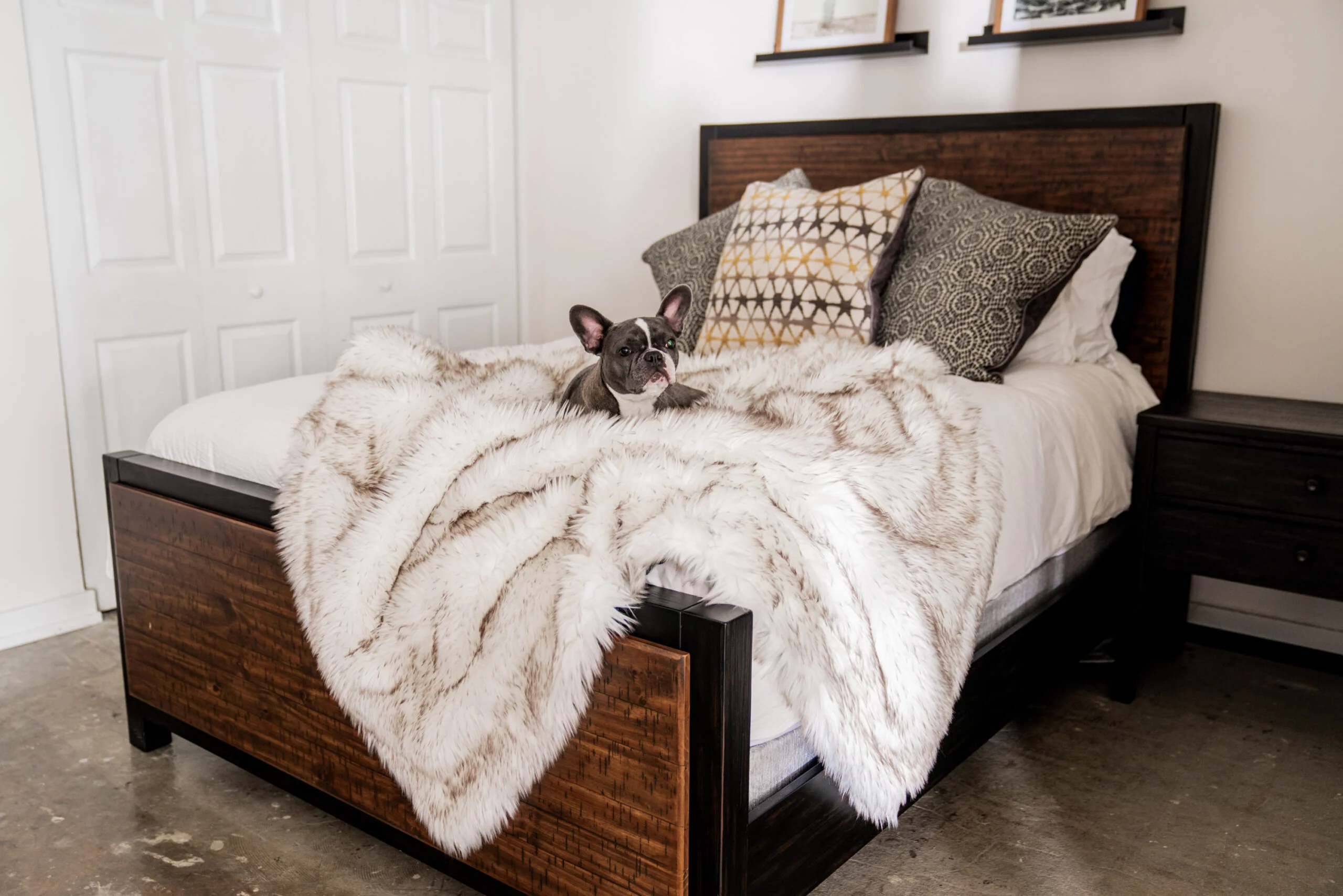 PAW PUPPROTECTOR WATERPROOF THROW BLANKET - WHITE