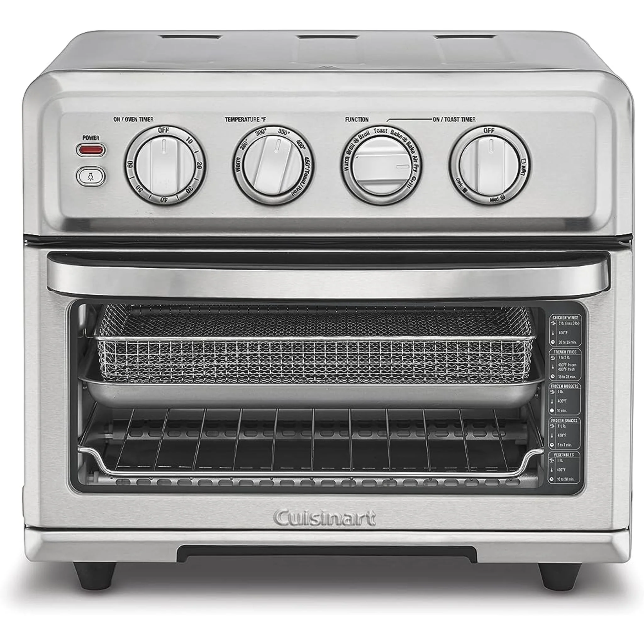 CUISINART AIR FRYER CONVECTION OVEN WITH GRILL - Image 2
