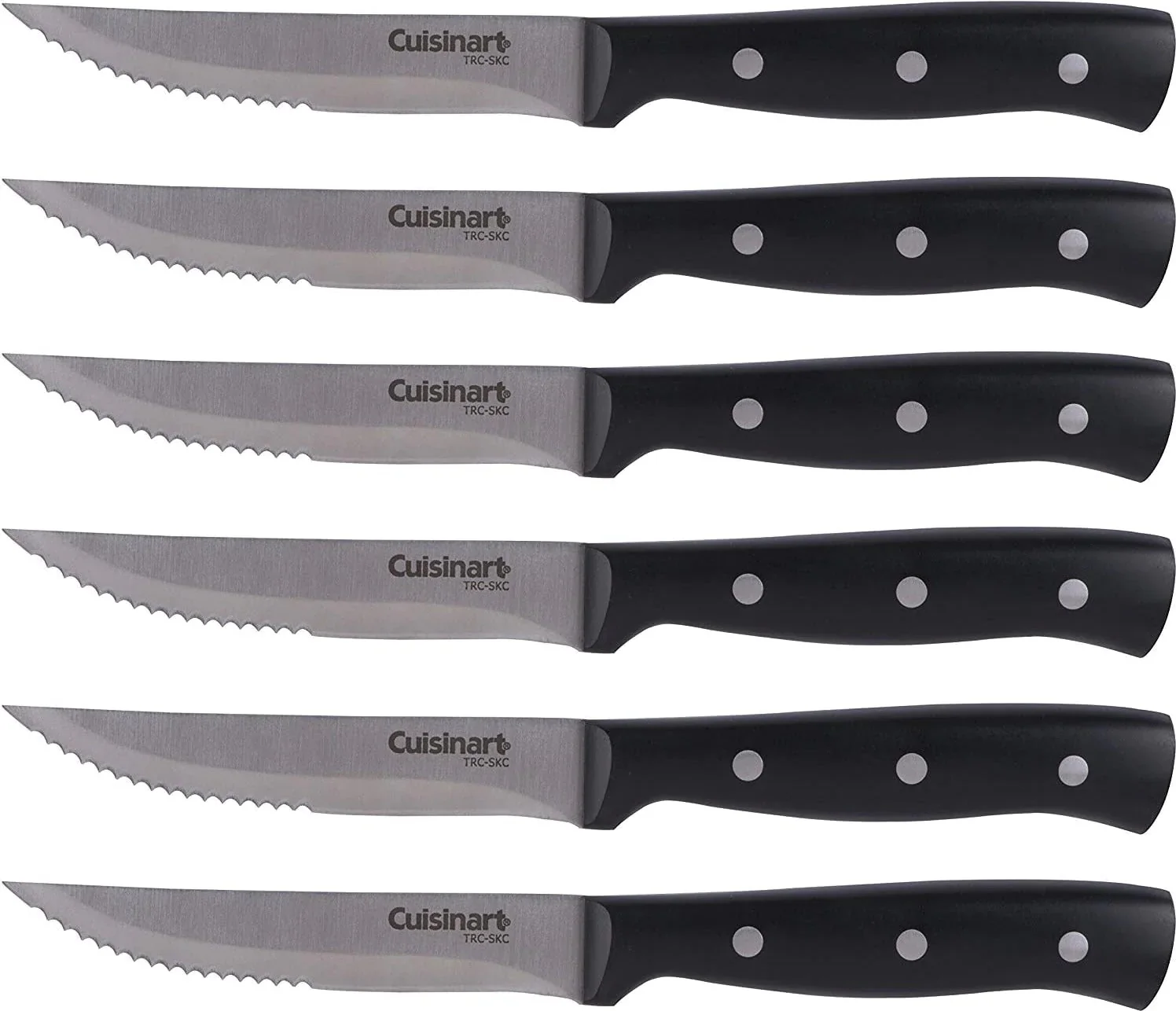 CUISINART 6PC TRIPLE-RIVET STEAK KNIFE SET