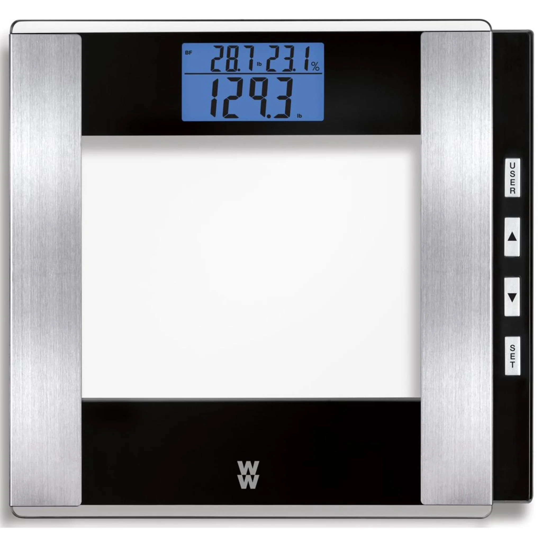 CONAIR WW DIGITAL BODY ANALYSIS SCALE WITH BLUE BACKLIGHT - Image 2
