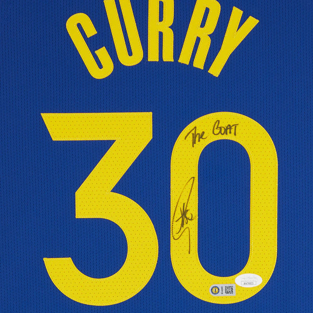 Stephen Curry Signed Golden State Warriors Jersey - Image 3